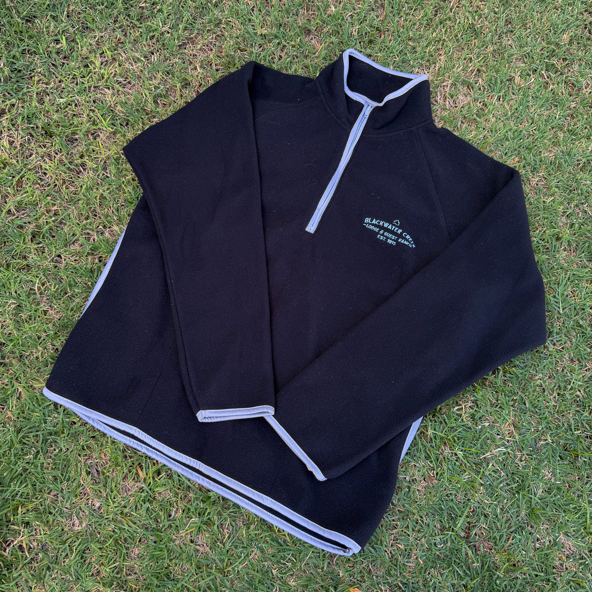 Blackwater Creek Ranch Mens Quarter Zip Sweatshirt