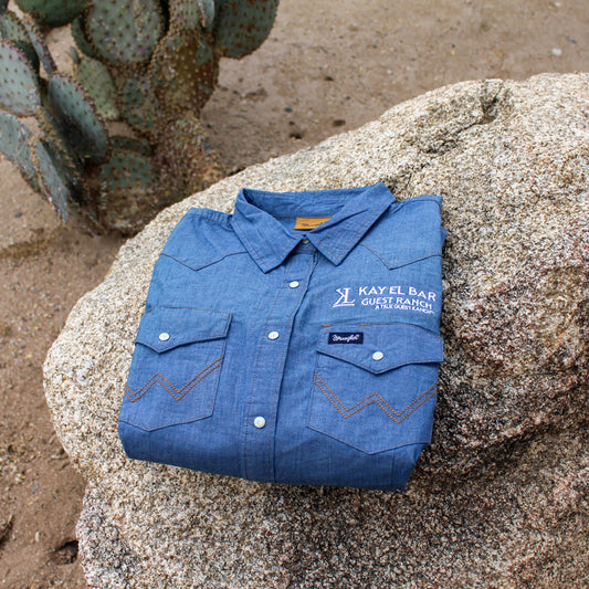 Kay El Bar Ladies Denim Wrangler Shirt