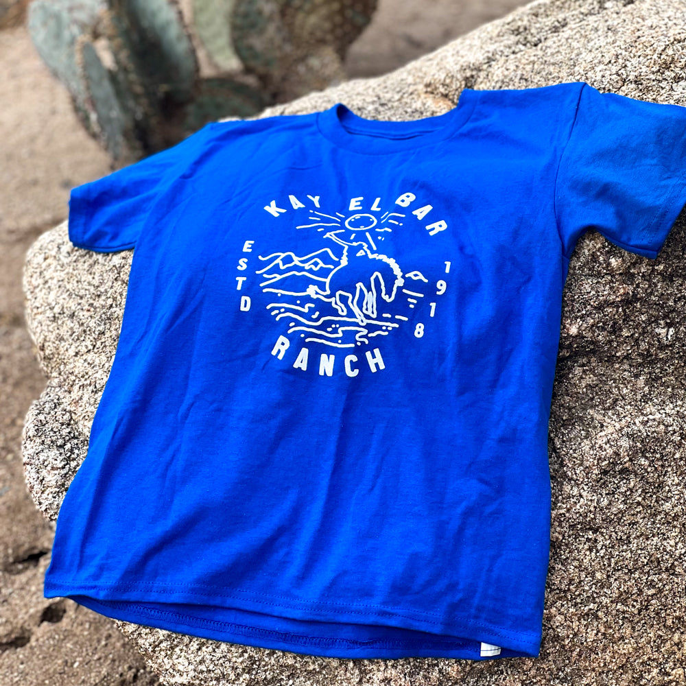 Kay El Bar Blue Kids T-Shirt