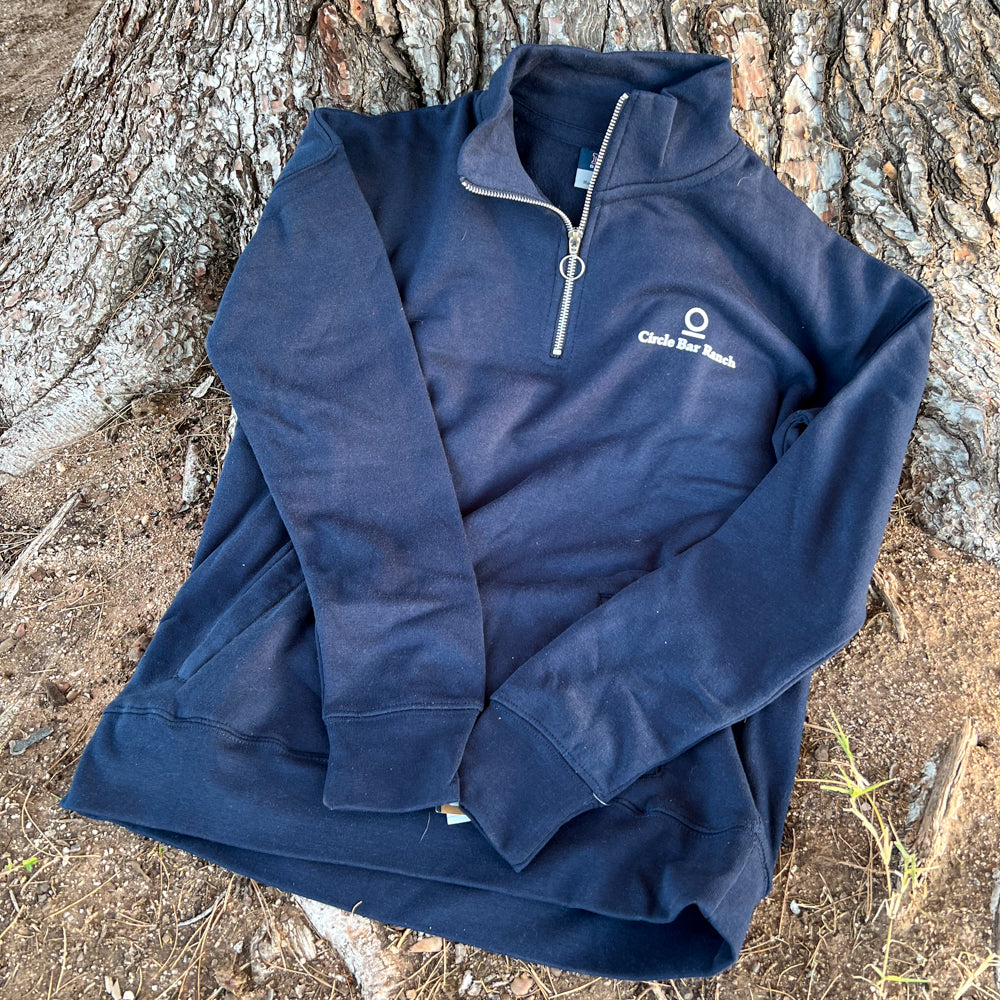 Circle Bar Ranch Ladies Quarter Zip Sweatshirt