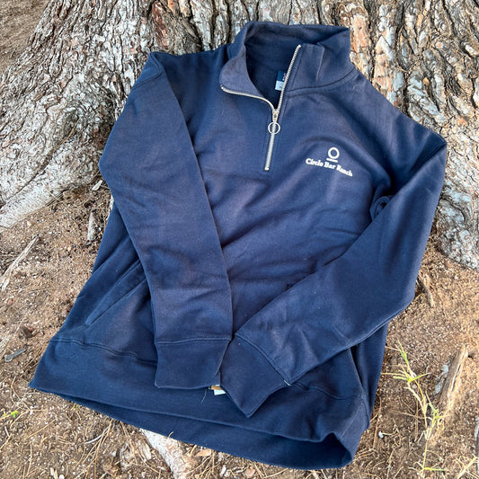 Circle Bar Ranch Ladies Quarter Zip Sweatshirt