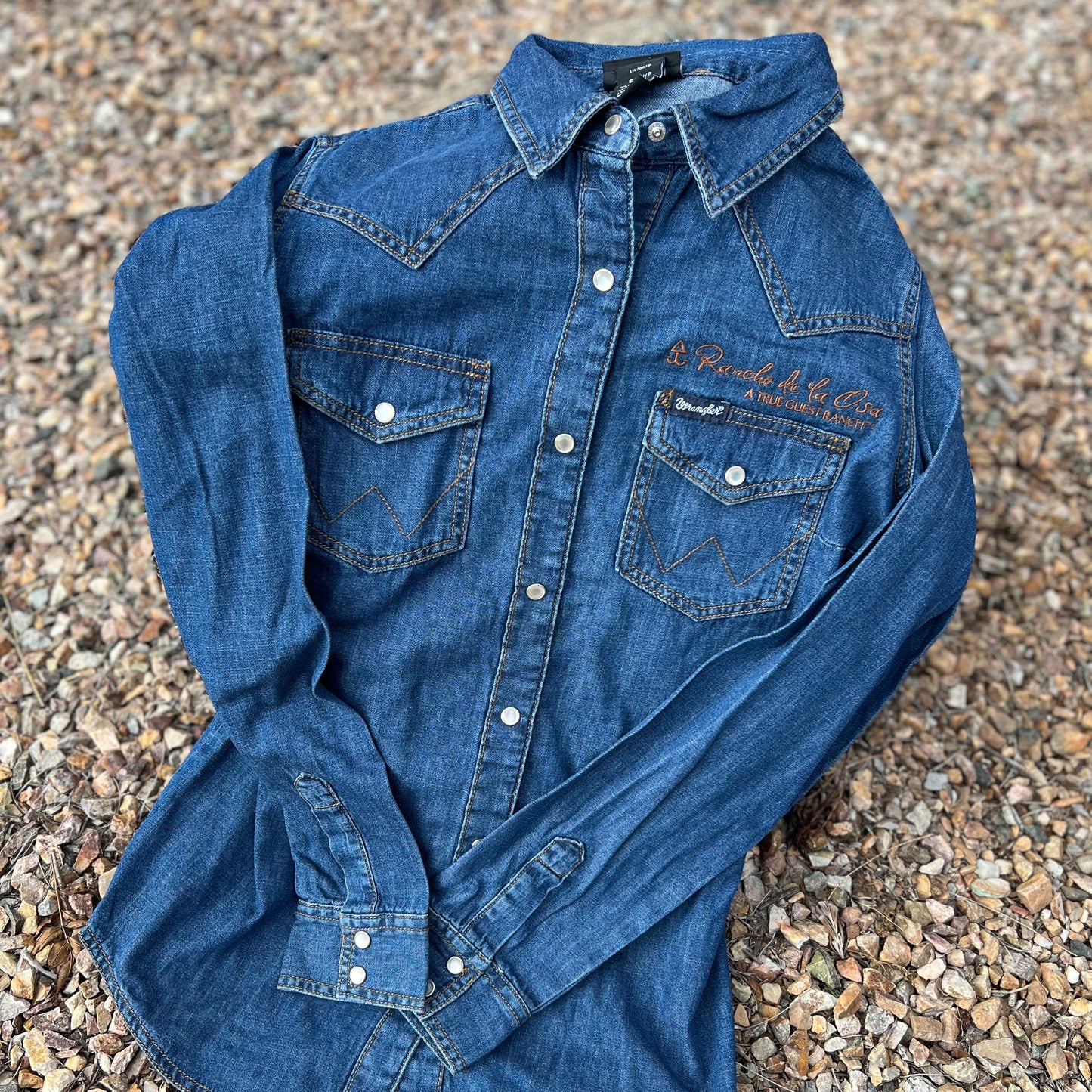 Rancho de la Osa Ladies Denim Wrangler Shirt