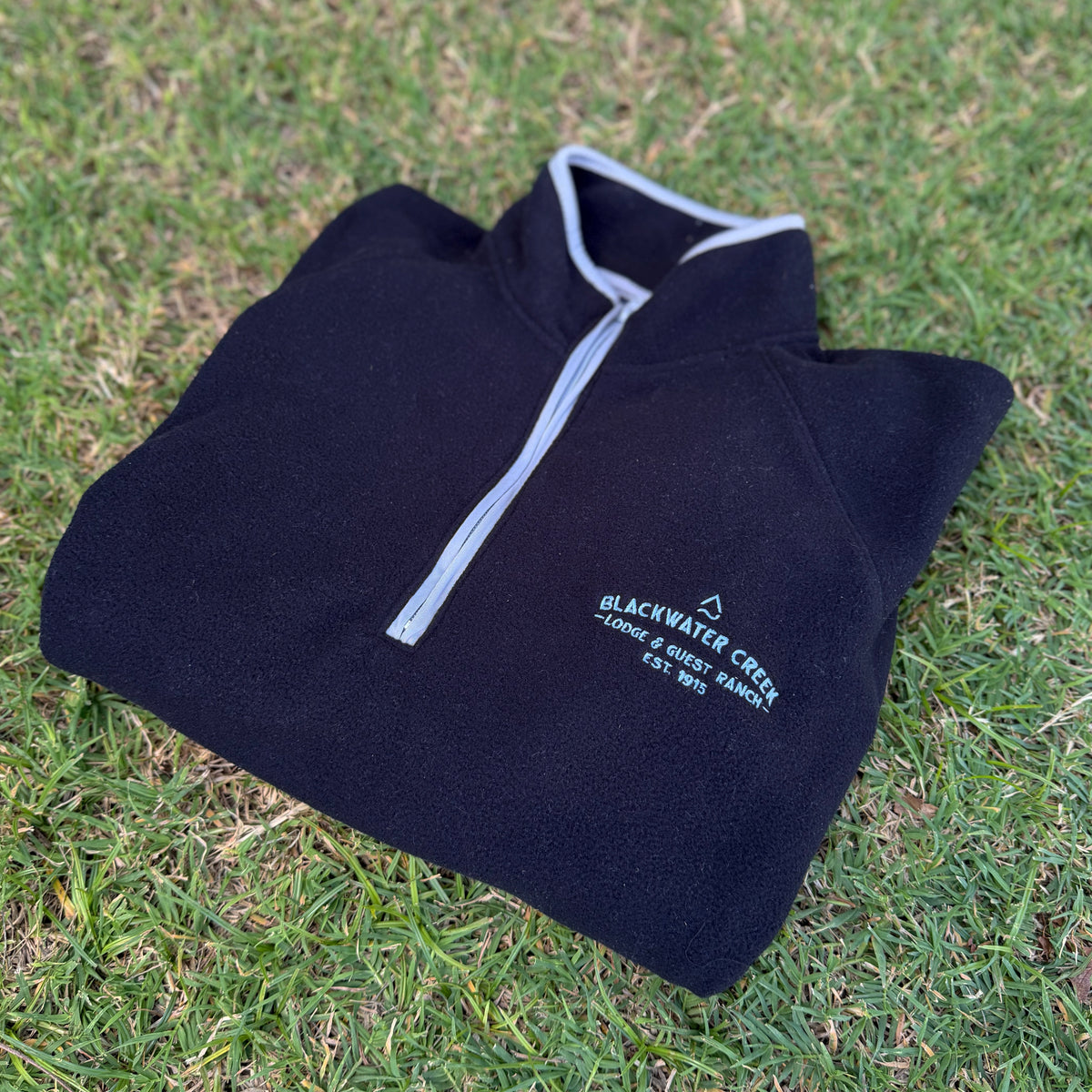 Blackwater Creek Ranch Mens Quarter Zip Sweatshirt