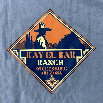 Kay El Bar Blue Cowboy Tee