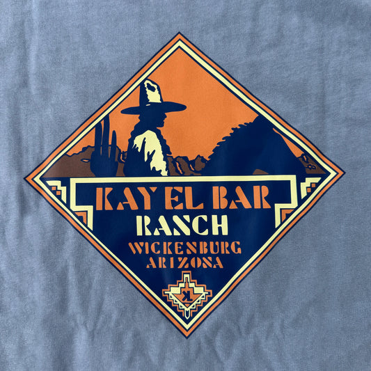 Kay El Bar Blue Cowboy Tee