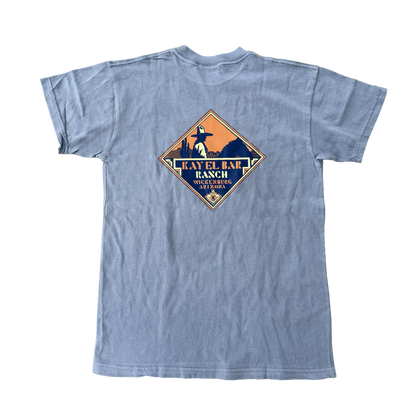 Kay El Bar Blue Cowboy Tee
