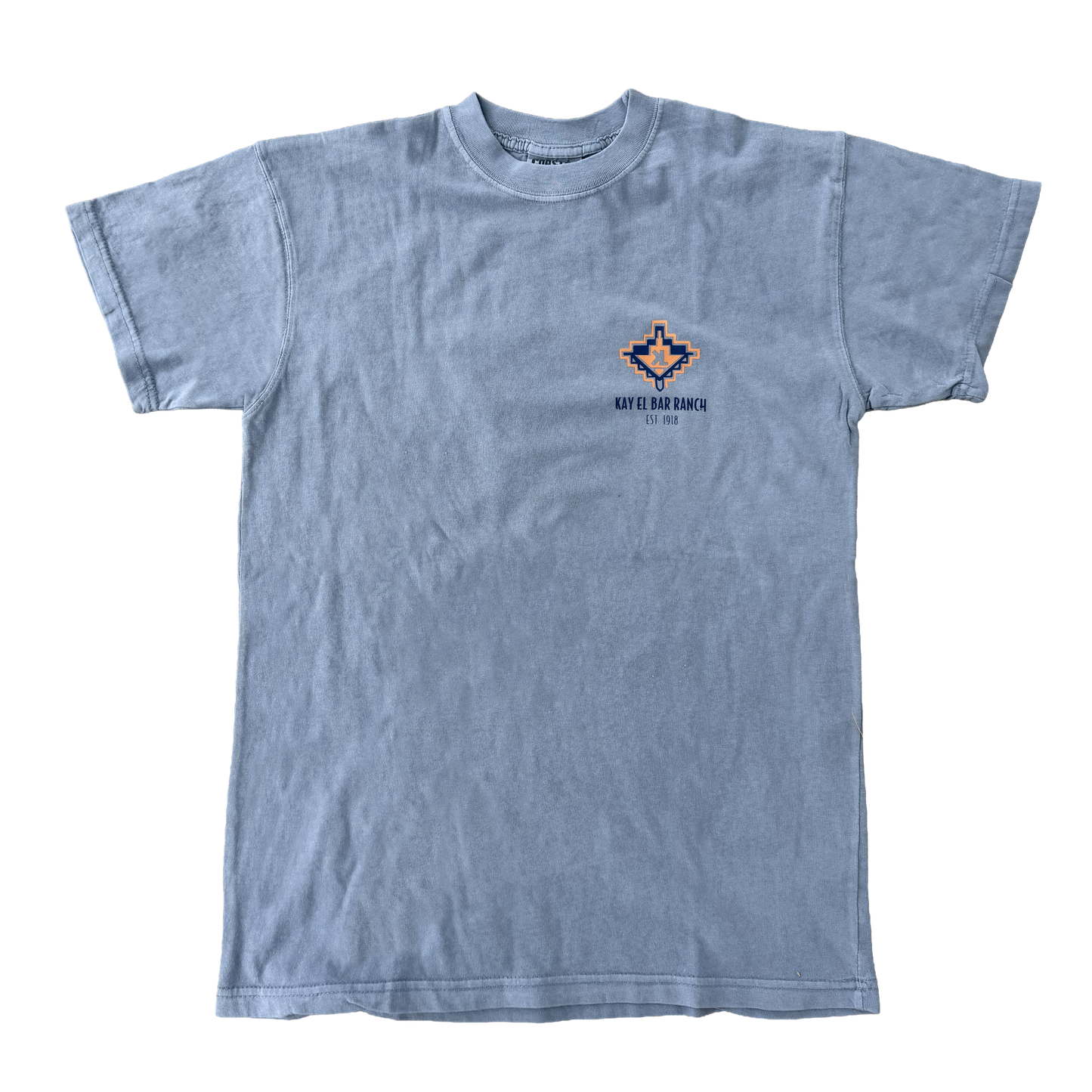 Kay El Bar Blue Cowboy Tee