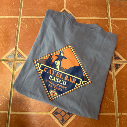 Kay El Bar Blue Cowboy Tee