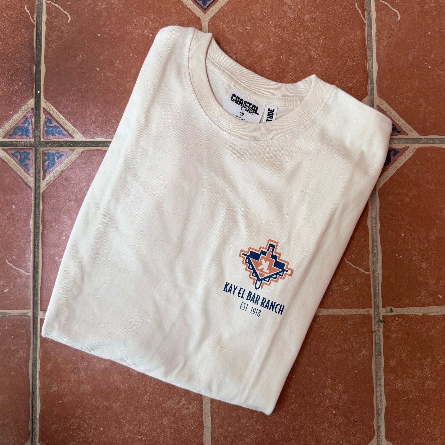 Kay El Bar Cream Cowboy Tee