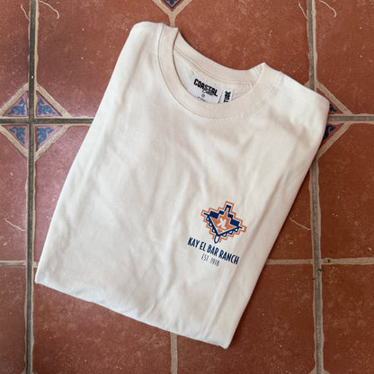 Kay El Bar Cream Cowboy Tee