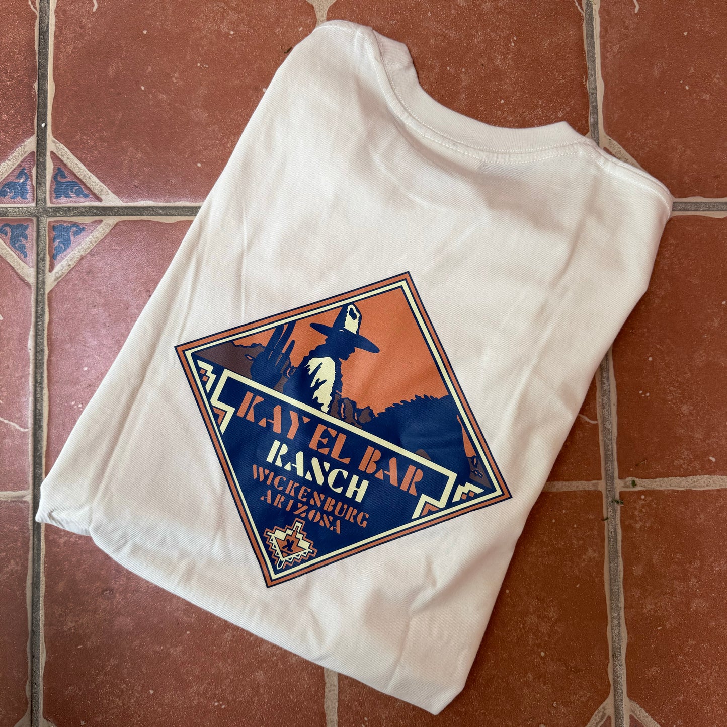 Kay El Bar Cream Cowboy Tee
