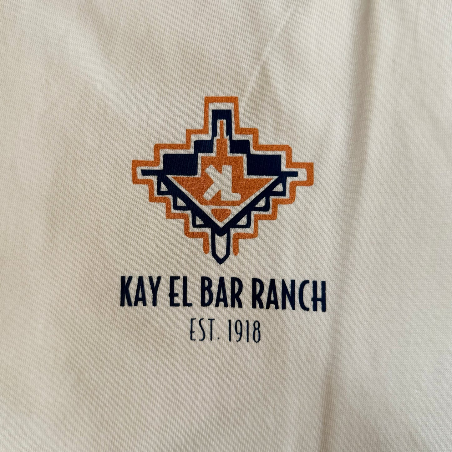 Kay El Bar Cream Cowboy Tee