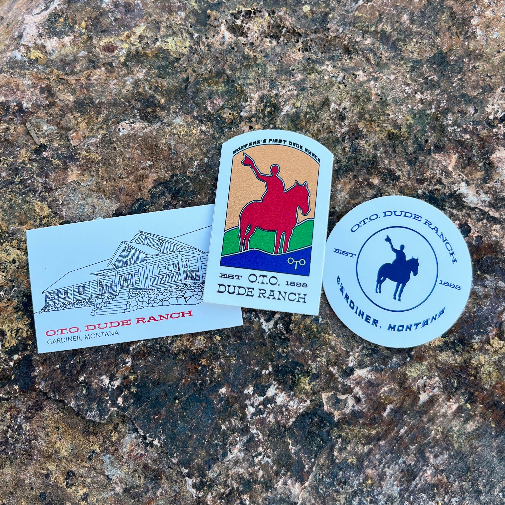 O.T.O. Dude Ranch Sticker Pack – True Ranch General Store