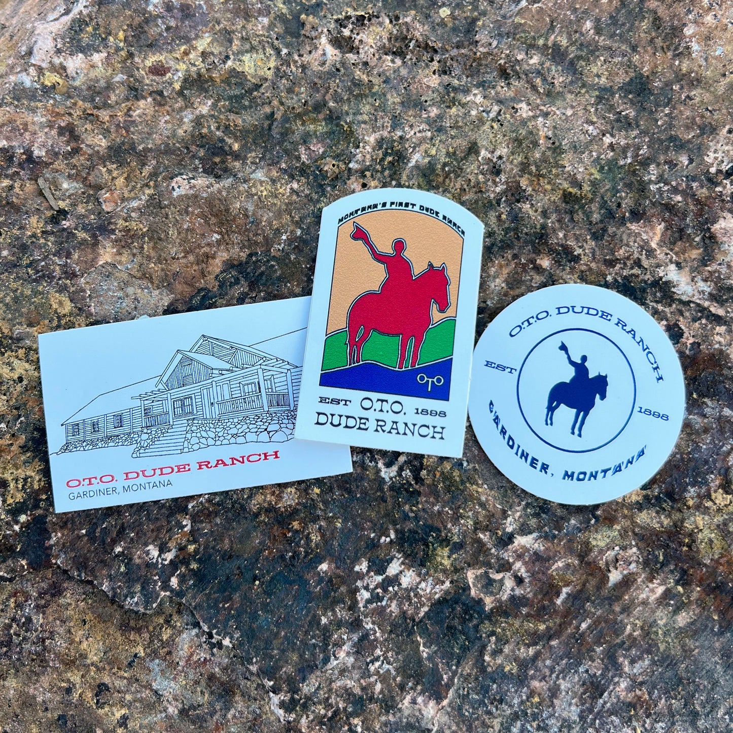 O.T.O. Dude Ranch Sticker Pack