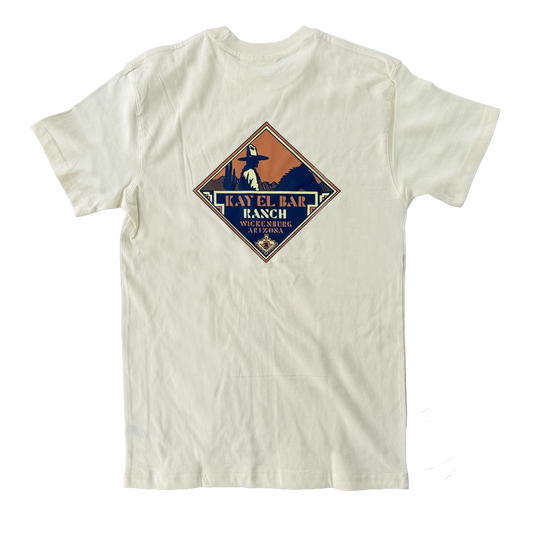 Kay El Bar Cream Cowboy Tee