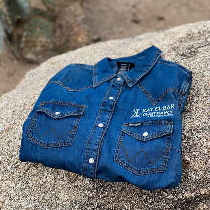 Kay El Bar Ladies Denim Wrangler Shirt