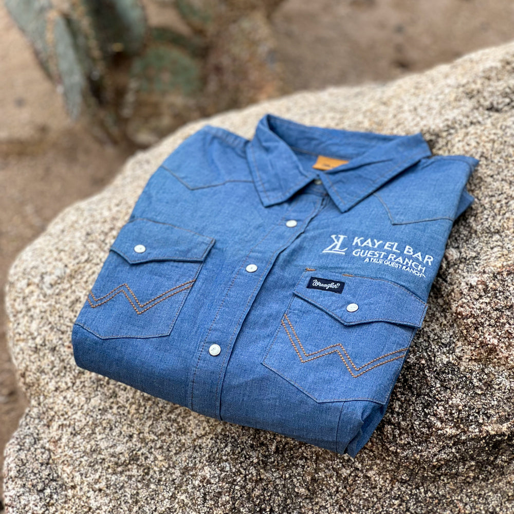 Kay El Bar Ladies Denim Wrangler Shirt