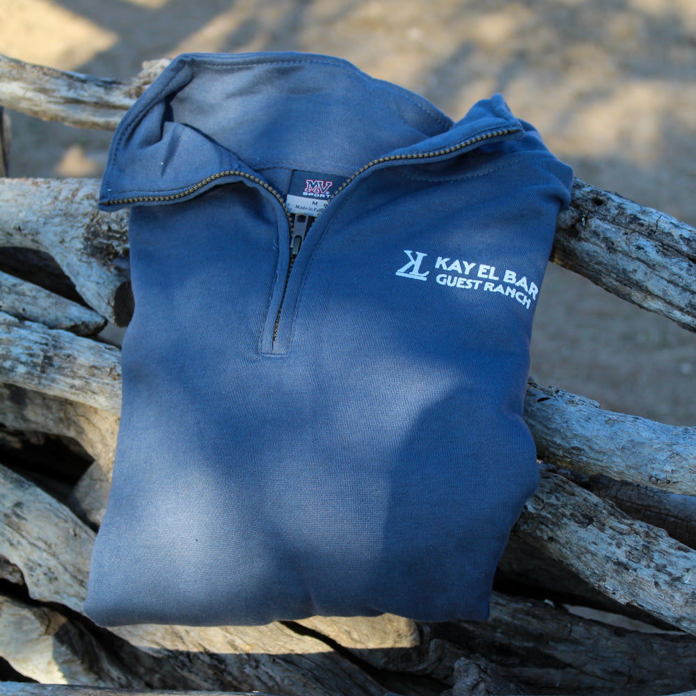 Kay El Bar Mens Quarter Zip Sweatshirt