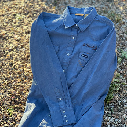 Rancho de la Osa Ladies Denim Wrangler Shirt