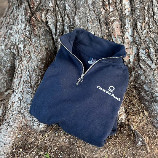 Circle Bar Ranch Ladies Quarter Zip Sweatshirt