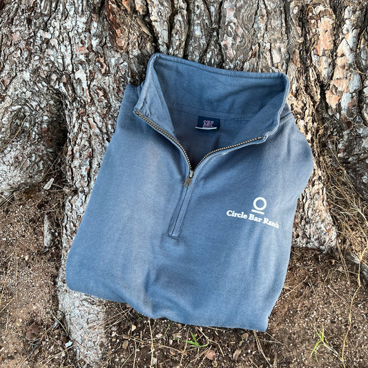 Circle Bar Ranch Mens Quarter Zip Sweatshirt