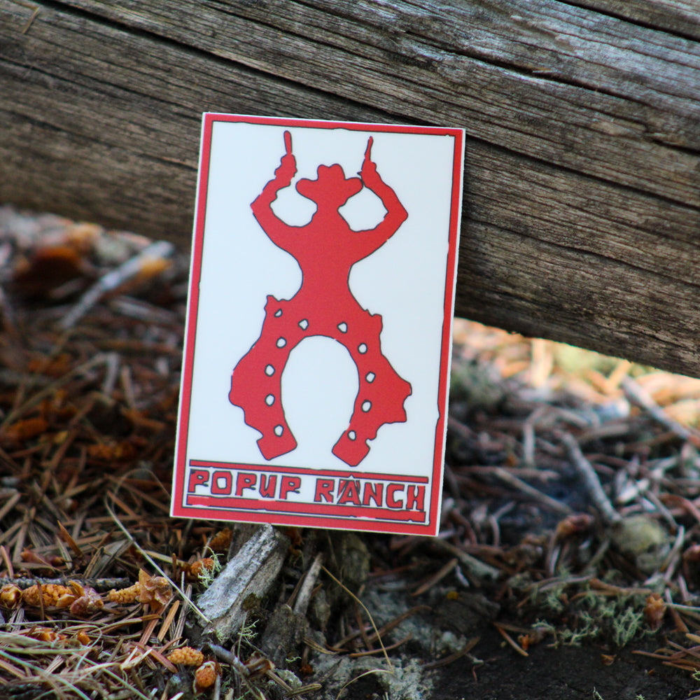 Pop-Up Ranch Sticker – True Ranch General Store