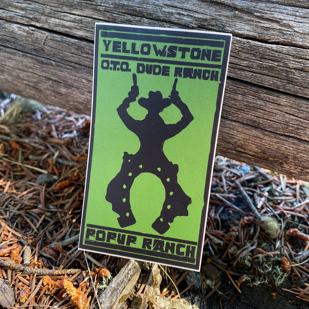 Yellowstone Pop-Up Ranch Sticker – True Ranch General Store