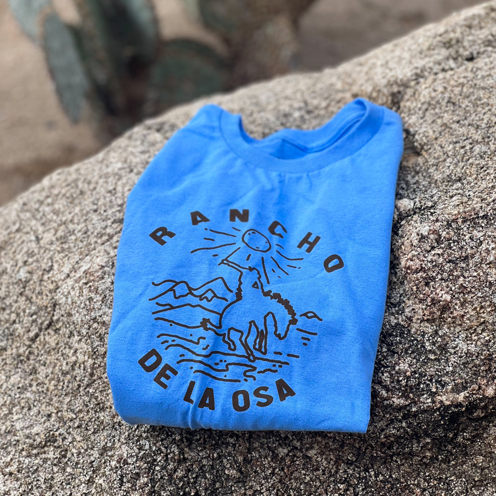 Rancho de la Osa Light Blue Kids T-Shirt